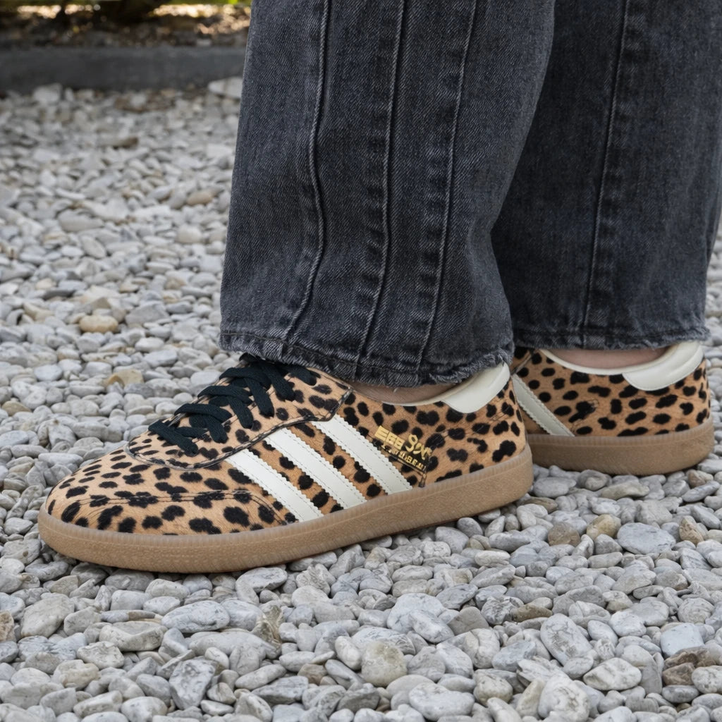 adidas Samba OG Leopard Magic Beige (Women's)