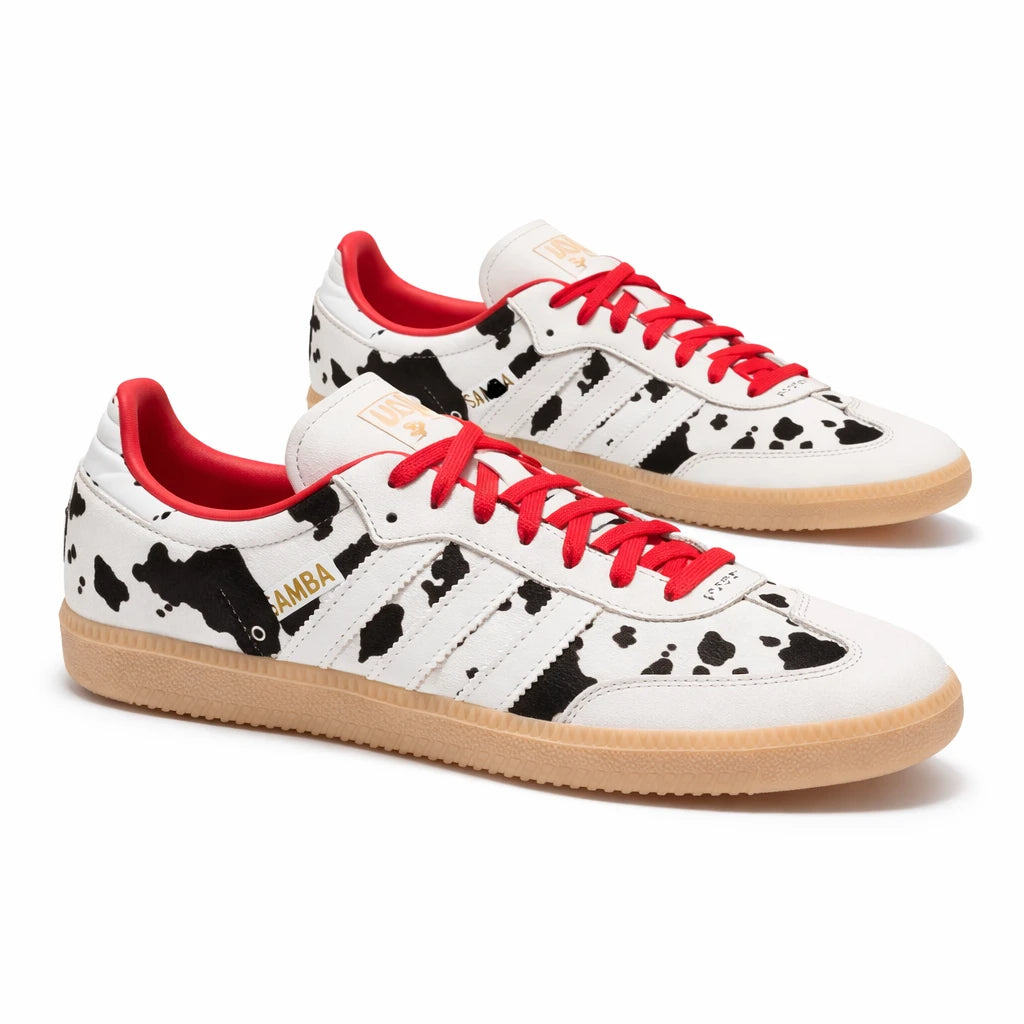 adidas Samba OG Cow Print Aurora Coffee (Women's)