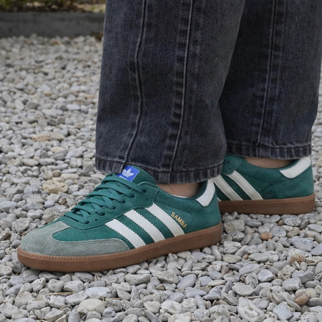 adidas Samba OG Collegiate Green Gum Grey Toe